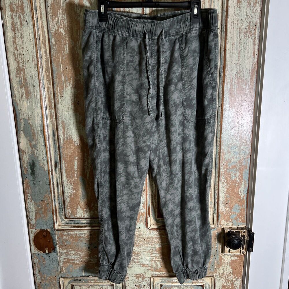 Orvis Women's Tencel Jogger, Green Camo Large Soft Comfy